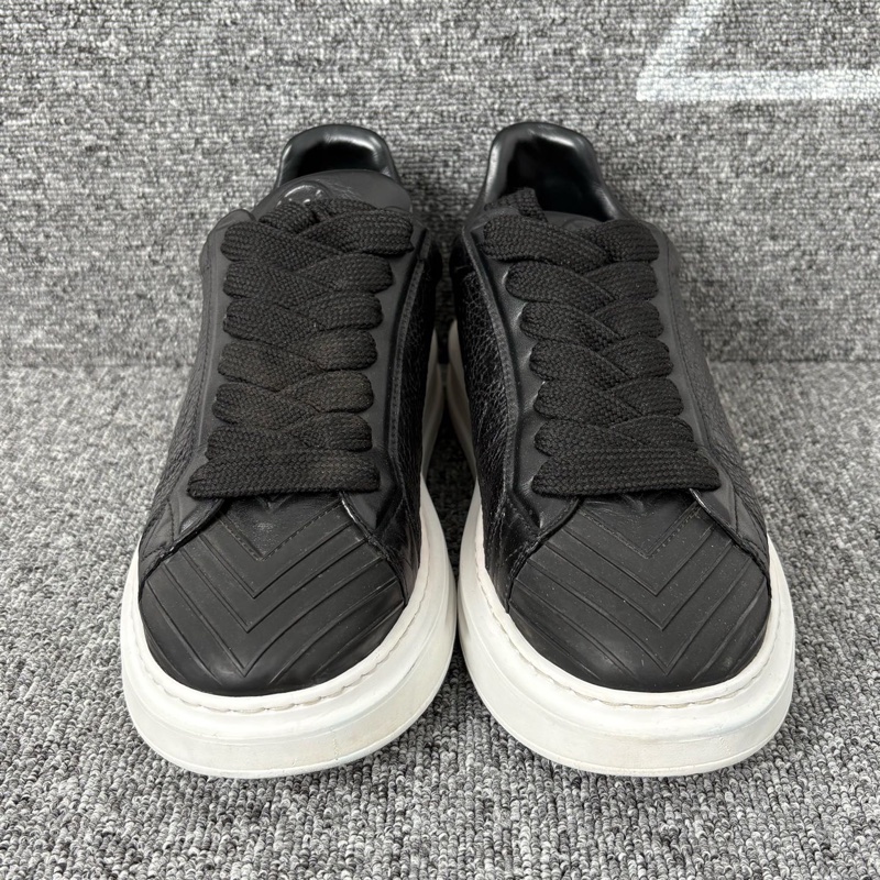 二手 LV 黑色皮面老花松厚底糕鞋39.5碼-1