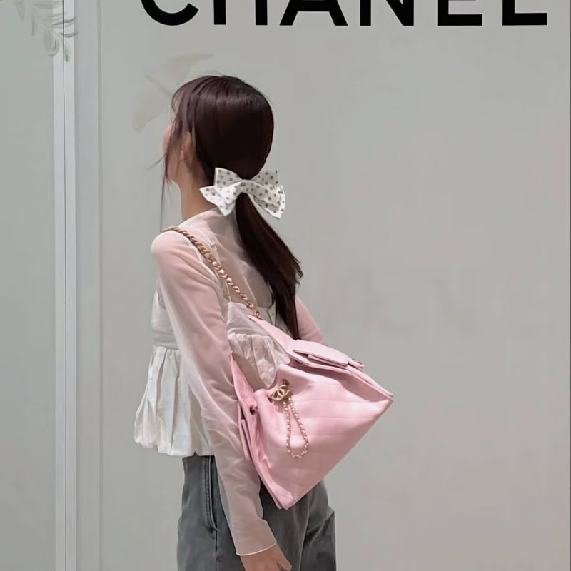 CHANEL 25 Hobo bag - 小號櫻花粉金-1