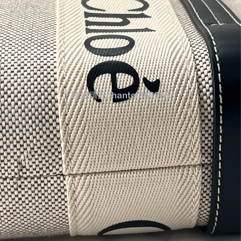 💗香緹國際精品💗 746 Chloe Woody 深藍 小號-10