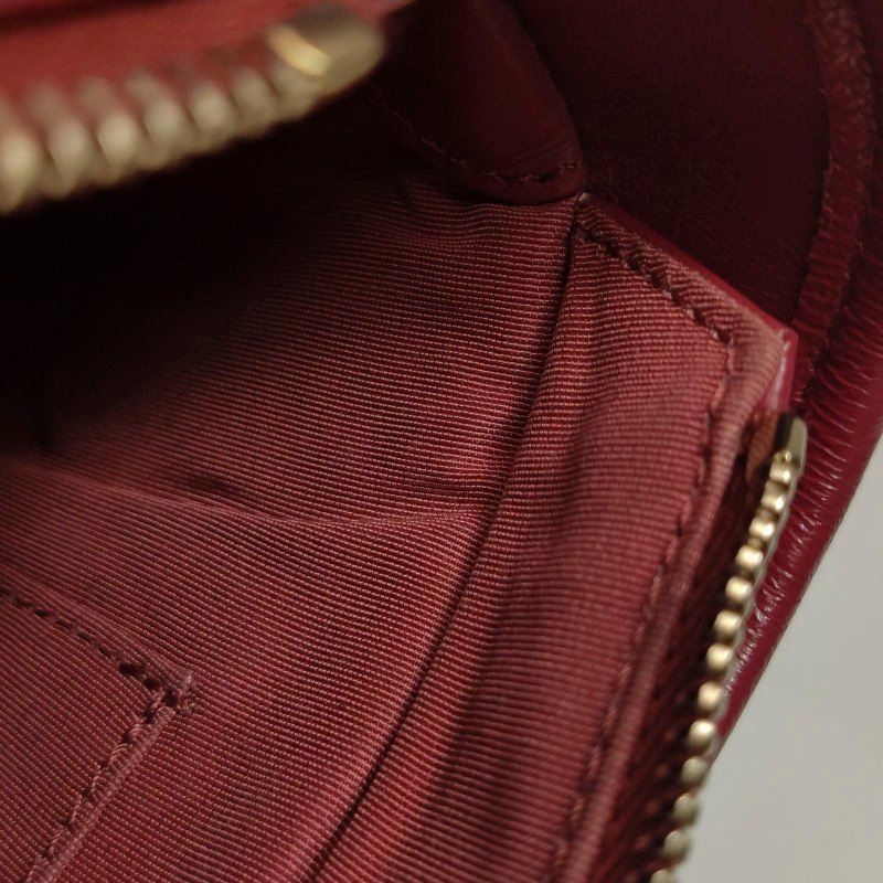 Chanel Gabrielle流浪包小號牛皮拼色菱格絎縫雙鏈條設計單肩包-9