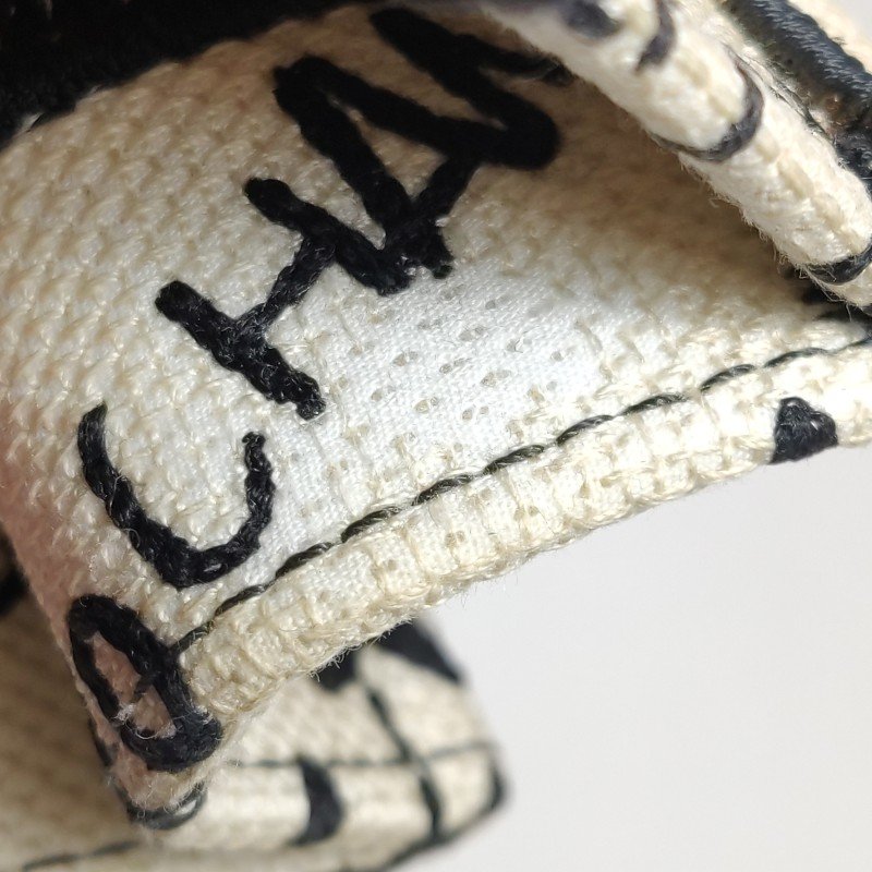 Dior BookTote小號帆布七夕限定塗鴉手提包-9