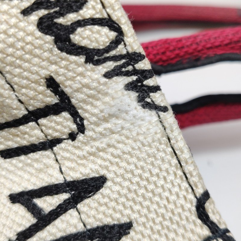 Dior BookTote小號帆布七夕限定塗鴉手提包-11