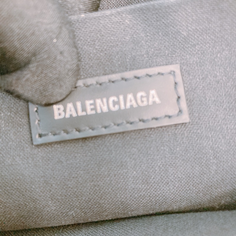 MS0466 BALENCIAGA 巴黎世家拉鍊手拿包包BLACK CLIP POUCH 32CM CANVAS-11