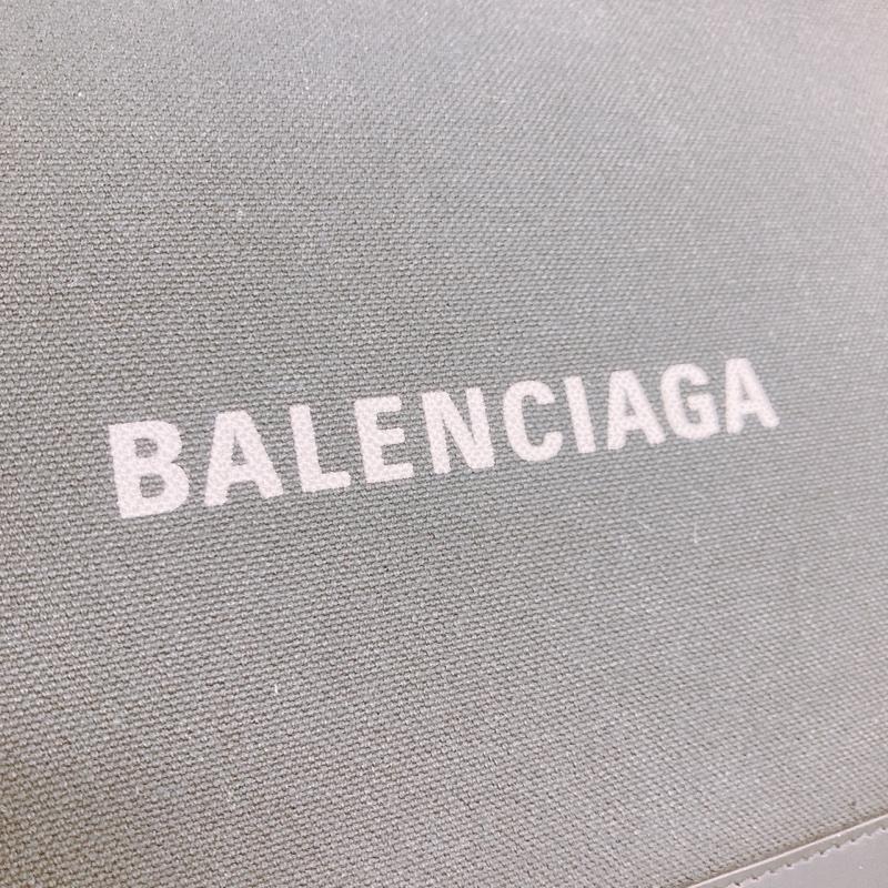 MS0466 BALENCIAGA 巴黎世家拉鍊手拿包包BLACK CLIP POUCH 32CM CANVAS-18