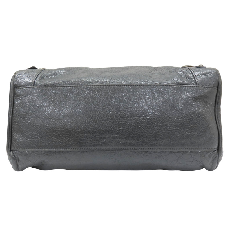 灰色 山羊皮 Classic Velo 兩用包【BALENCIAGA 巴黎世家】 235216-3