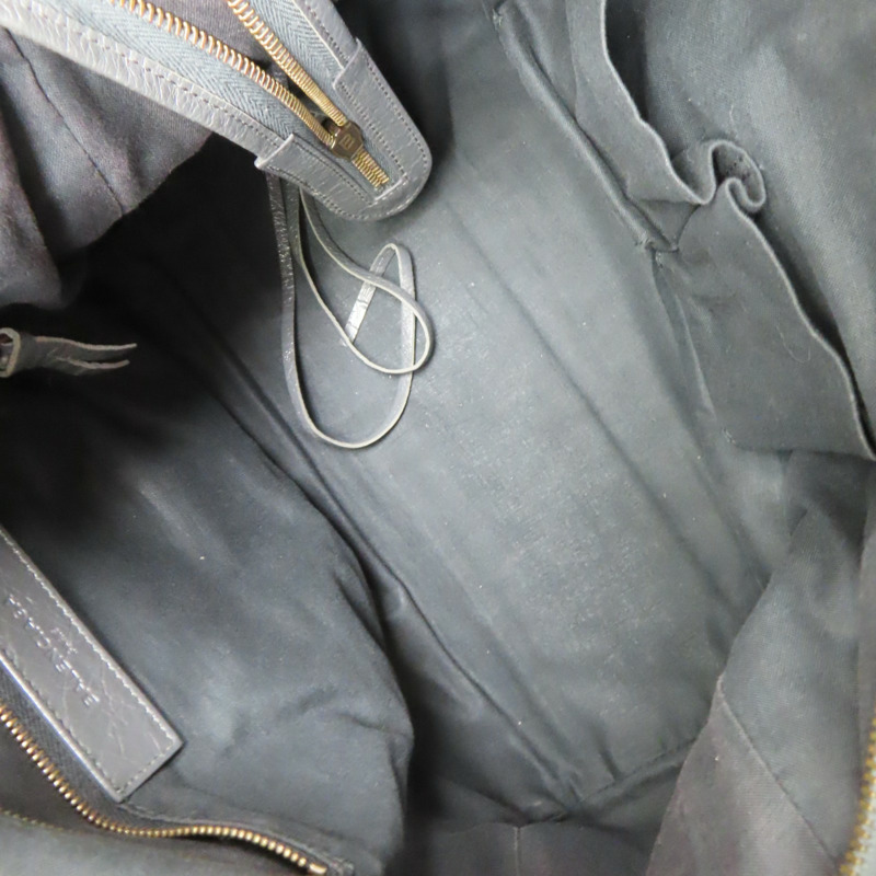 灰色 山羊皮 Classic Velo 兩用包【BALENCIAGA 巴黎世家】 235216-4