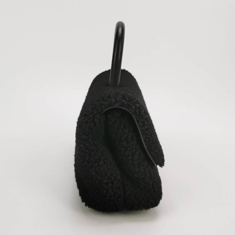 Chanel Coco Handle小号牛皮绒面优雅手柄斜挎包-3