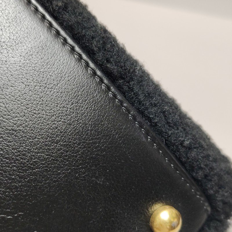 Chanel Coco Handle小号牛皮绒面优雅手柄斜挎包-15