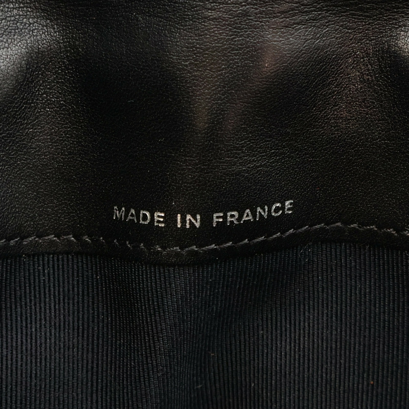 CHANEL 羊皮皮革Long Wallet銀扣長錢包-5