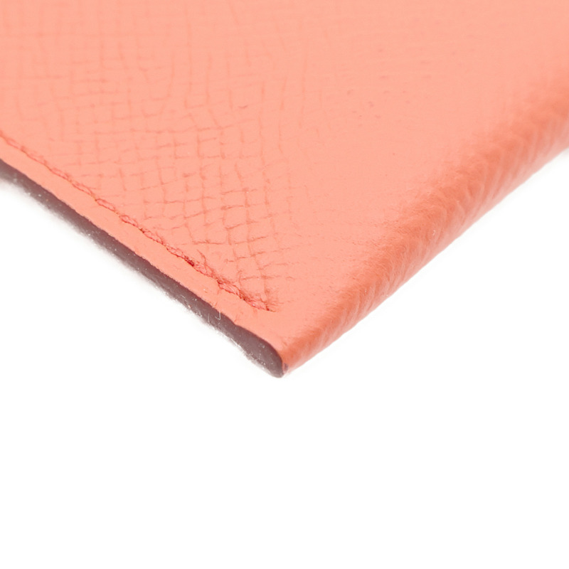 HERMES Epsom皮革Passant銀扣長錢包-19