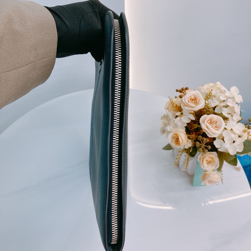 MS0467 PRADA 哥普拉十字皮紋手拿包包CLUTCH 33CM SAFFIANO CALFSKIN-3