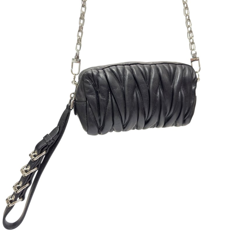 MIU MIU *自加鏈＞送無品牌扣＋無品牌鏈帶* 斜揹 迷你小包-3