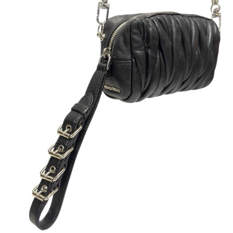 MIU MIU *自加鏈＞送無品牌扣＋無品牌鏈帶* 斜揹 迷你小包-4