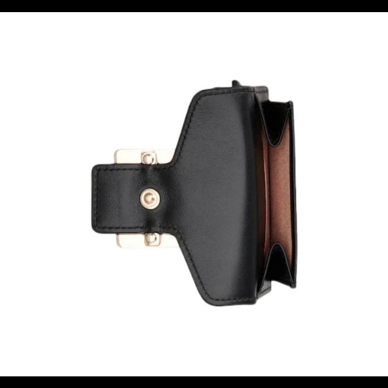 Roger Vivier Belle Vivier 黑色牛皮小皮夾 錢包-3