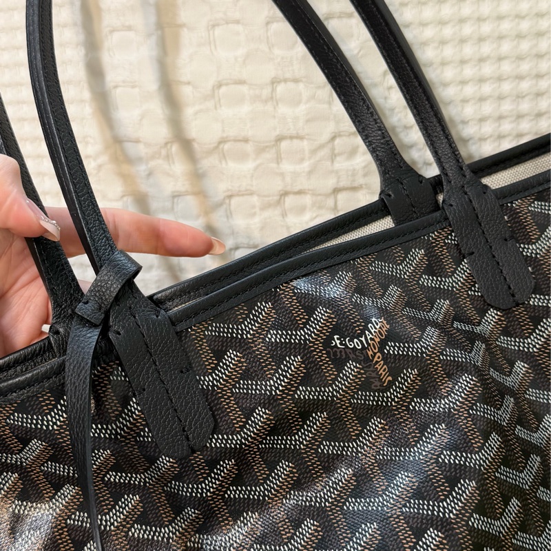 Goyard Saint Louis PM Bag 黑色-9