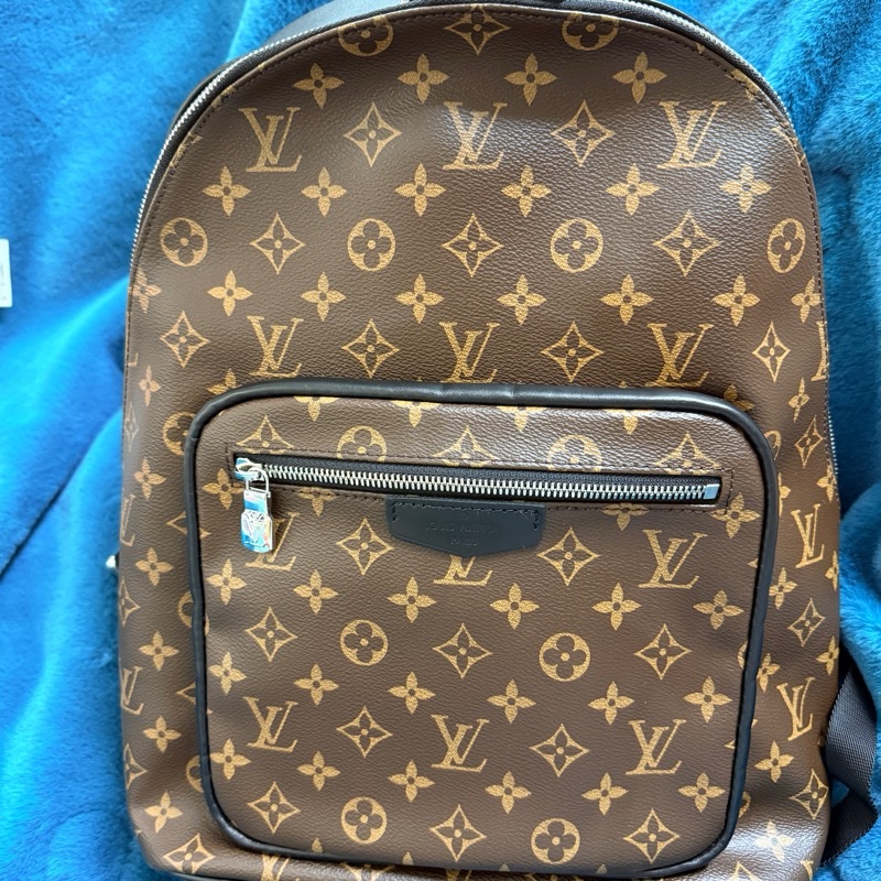 路易威登 LOUIS VUITTON 經典帆布 JOSH後背包 晶片款 附防塵袋-5