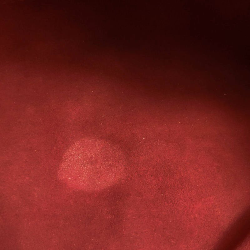 Louis Vuitton(LV)Ursula中號植鞣革白三彩推鎖搭扣包單肩包-9