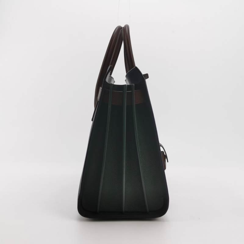 Saint Laurent Sac de Jour 小號牛皮拼色字母徽標子母包斜挎包單肩包-4