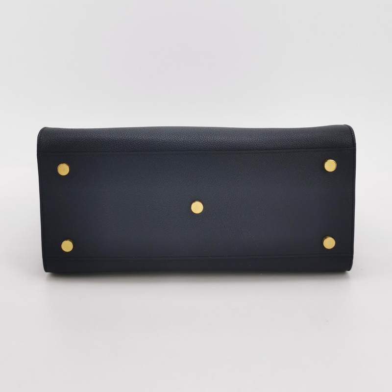 Saint Laurent Sac de Jour 小號牛皮拼色字母徽標子母包斜挎包單肩包-6