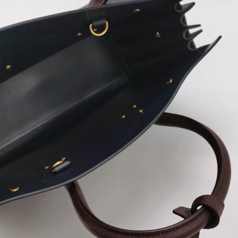 Saint Laurent Sac de Jour 小號牛皮拼色字母徽標子母包斜挎包單肩包-7