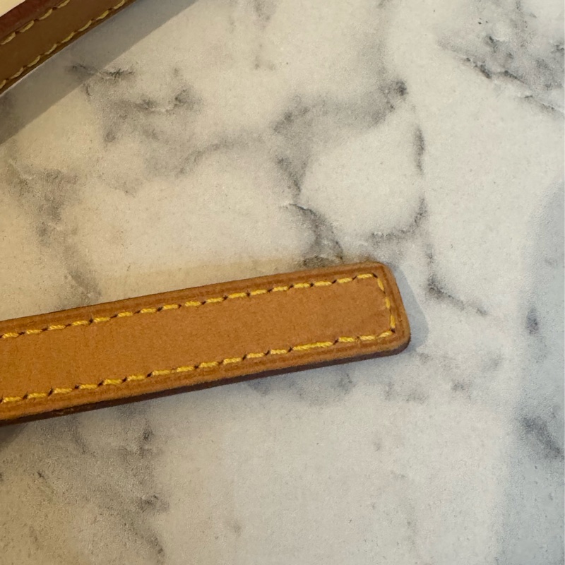 LV花紋橫式拉鏈斜背包-31