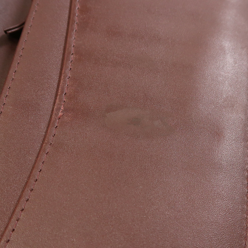 CHANEL 牛皮皮革Classic Long Wallet銀扣長錢包-13