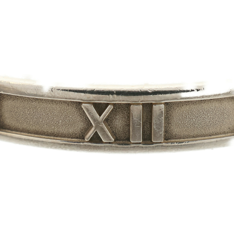 TIFFANY＆CO 925純銀Atlas Roman Numeral Cuff手鐲-6