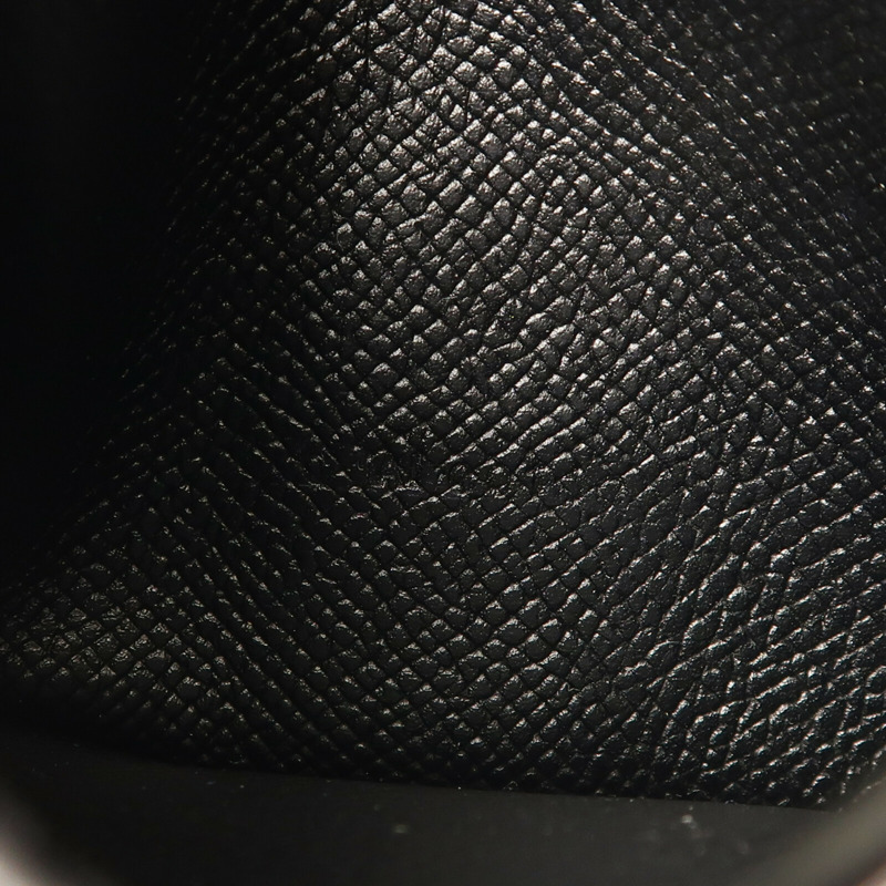 HERMES Epsom皮革Bearn Compact Wallet金扣錢包-14