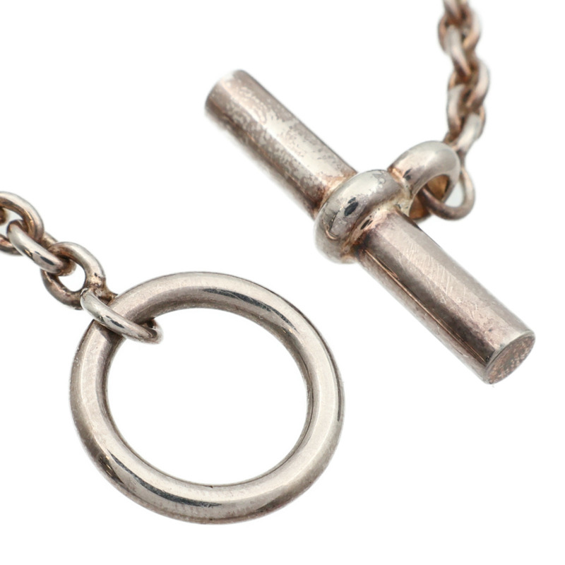 HERMES 925純銀Faradole Bracelet銀扣手鏈-6