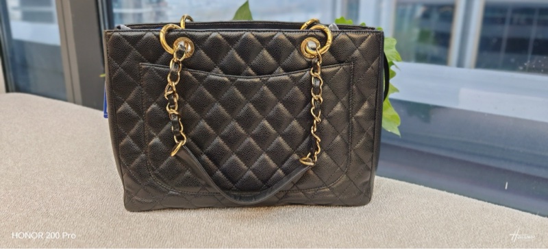 香奈兒/Chanel GrandShoppingTote A20995-Y01864-94305    荔枝紋牛皮 34×24×12-3