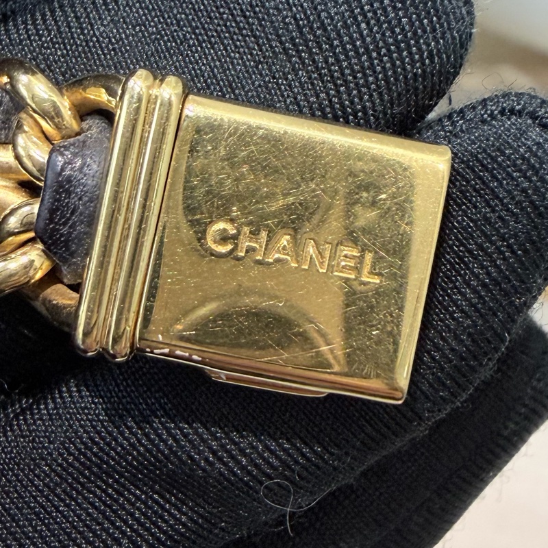 Chanel 金色小方糖手錶 M size I860-20