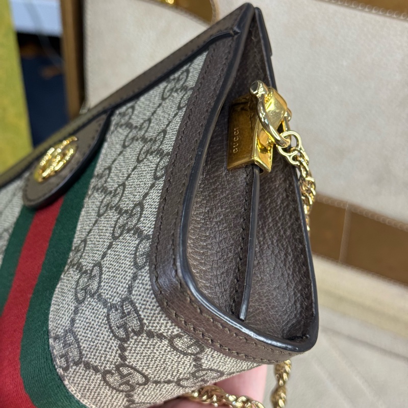上架中🔑Gucci Ophidia GG迷你晚宴鍊包🤎經典夯款-8