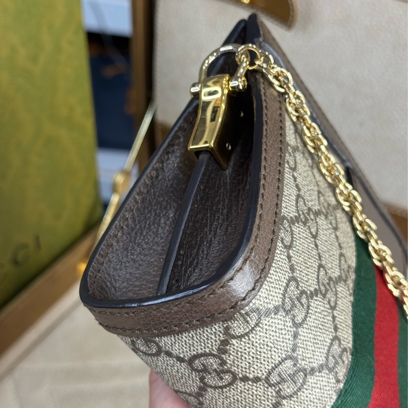 上架中🔑Gucci Ophidia GG迷你晚宴鍊包🤎經典夯款-9