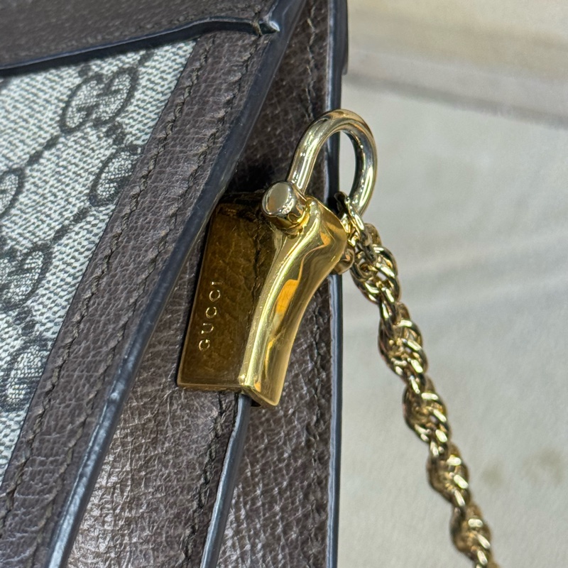 上架中🔑Gucci Ophidia GG迷你晚宴鍊包🤎經典夯款-10