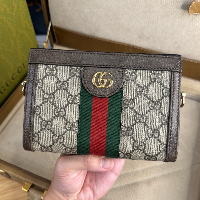 上架中🔑Gucci Ophidia GG迷你晚宴鍊包🤎經典夯款-12