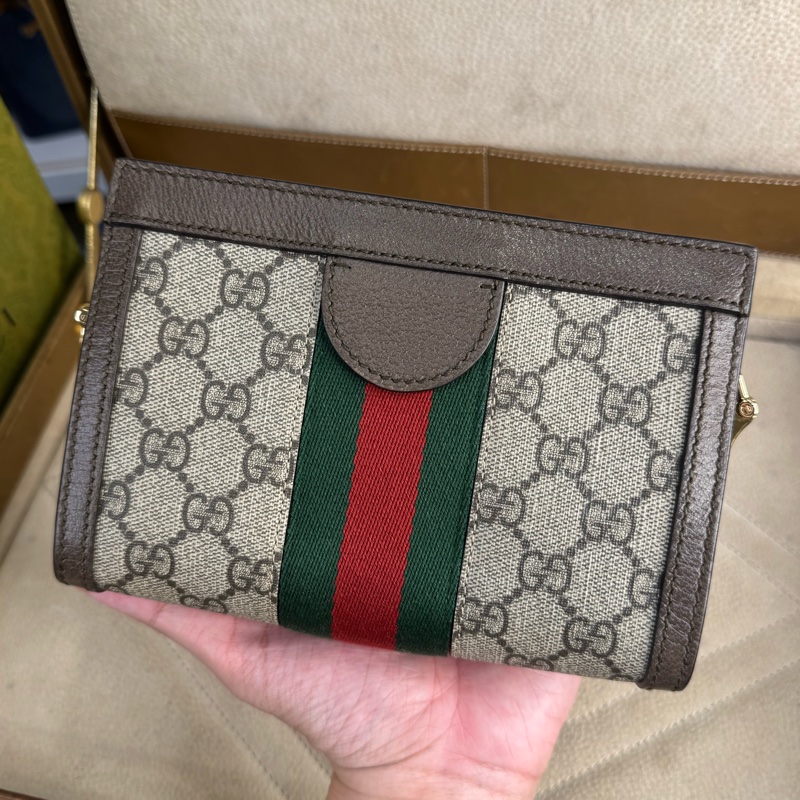 上架中🔑Gucci Ophidia GG迷你晚宴鍊包🤎經典夯款-13
