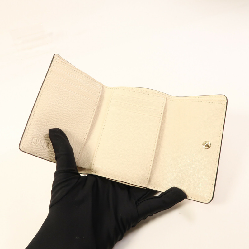 Furla 牛皮皮革Wallet金扣錢包-11