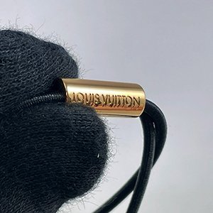 *奢華大道國際精品＊【L3361】LV金色 LOGO 髮束 M00760-3