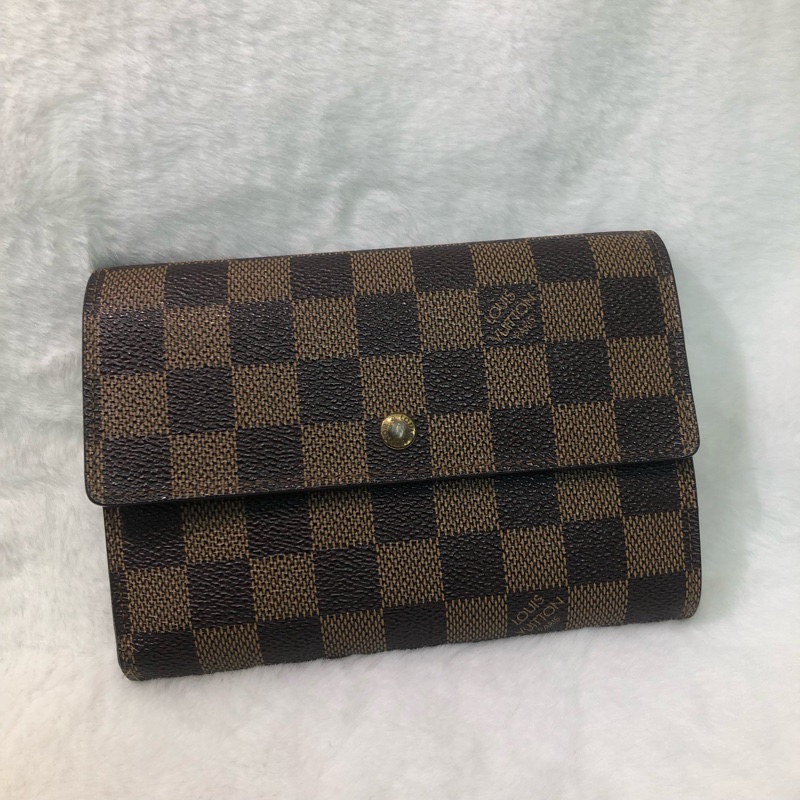 LV Damier Ebene 帆布棋盤格中夾XB454-6