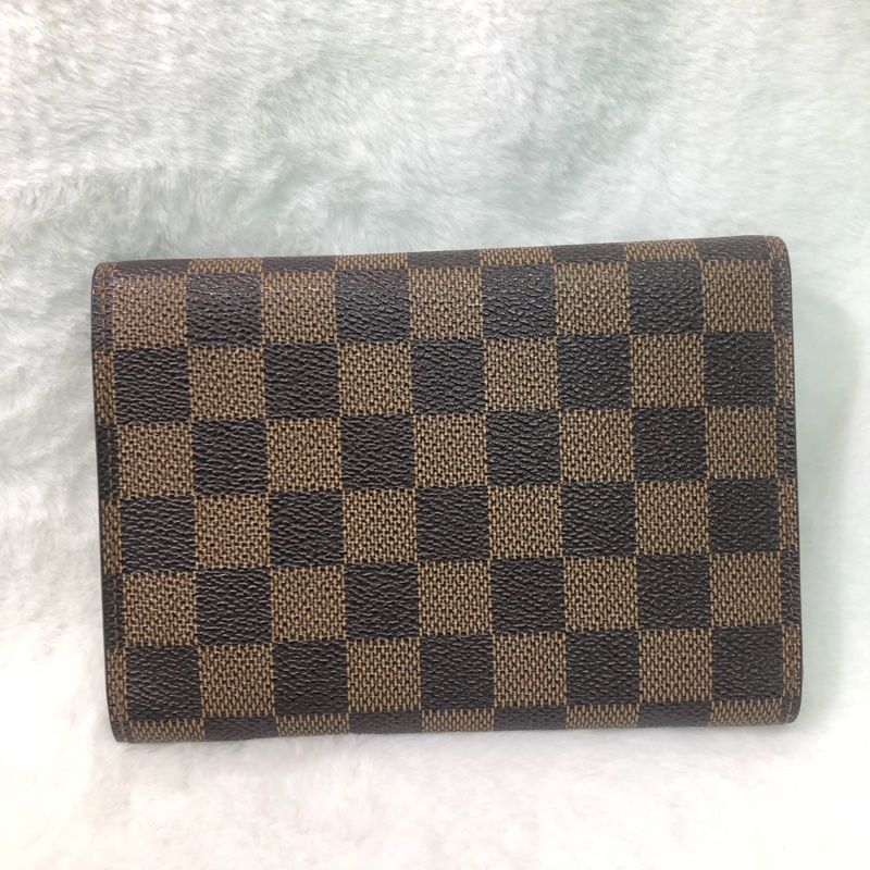LV Damier Ebene 帆布棋盤格中夾XB454-7