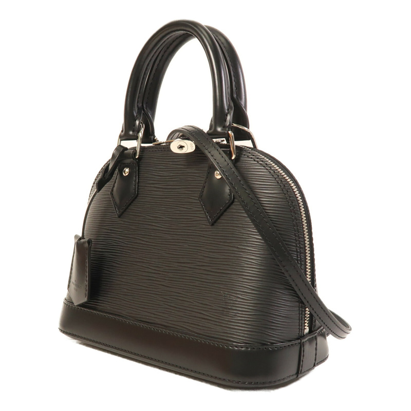 LOUIS VUITTON Epi Alma BB銀扣手挽肩背兩用袋-2