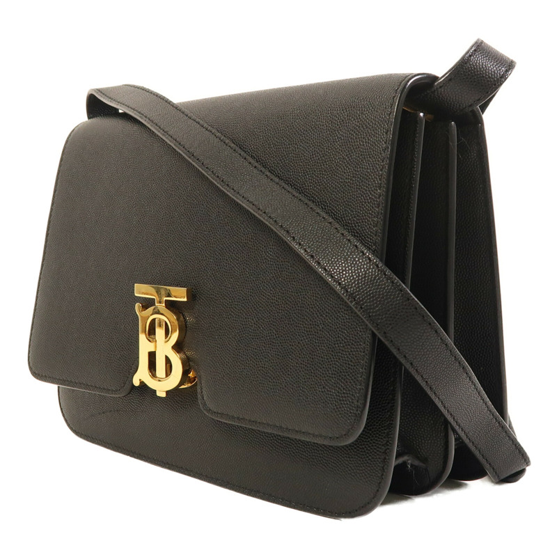 BURBERRY 牛皮皮革TB Medium金扣肩背袋-2