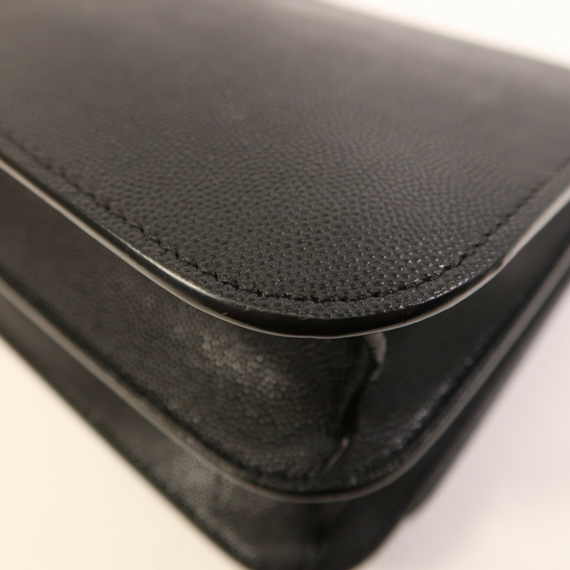 BURBERRY 牛皮皮革TB Medium金扣肩背袋-6