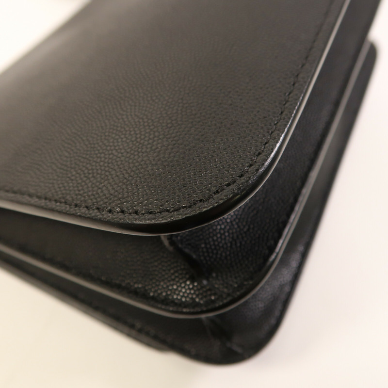 BURBERRY 牛皮皮革TB Medium金扣肩背袋-7