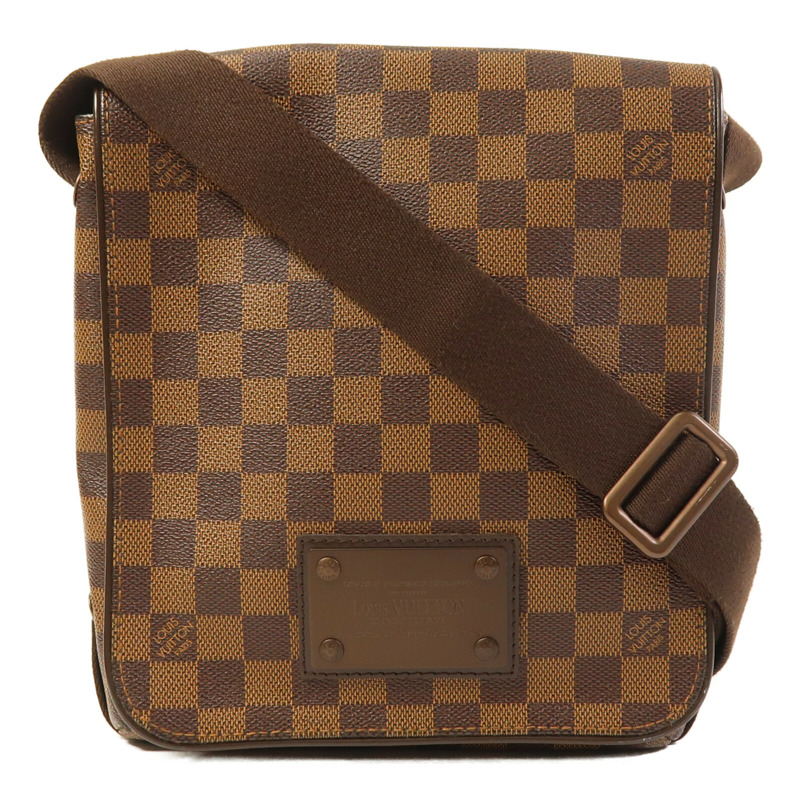 LOUIS VUITTON Damier Brooklyn PM肩背袋-0