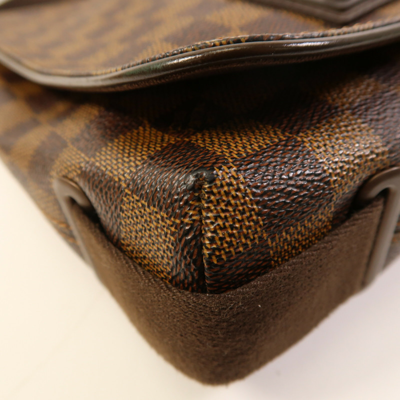LOUIS VUITTON Damier Brooklyn PM肩背袋-5