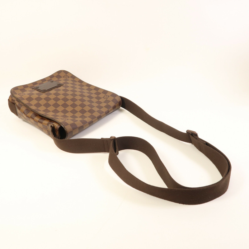 LOUIS VUITTON Damier Brooklyn PM肩背袋-8