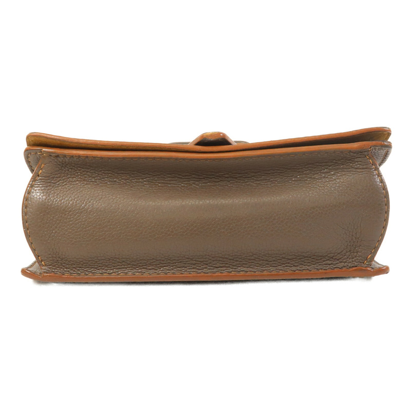 LOEWE 牛皮皮革Barcelona Medium金扣肩背袋-3