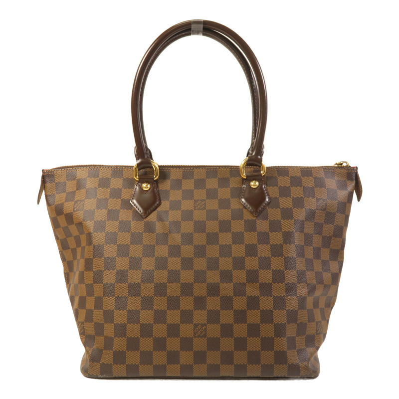 LOUIS VUITTON Damier Saleya MM金扣肩背袋/手挽袋-1