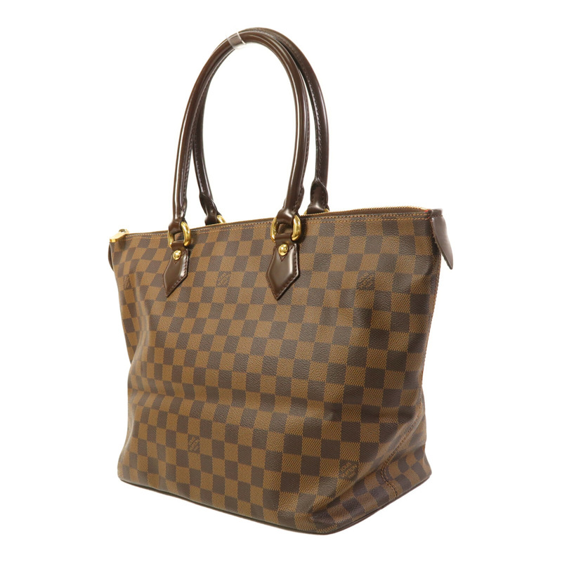 LOUIS VUITTON Damier Saleya MM金扣肩背袋/手挽袋-2